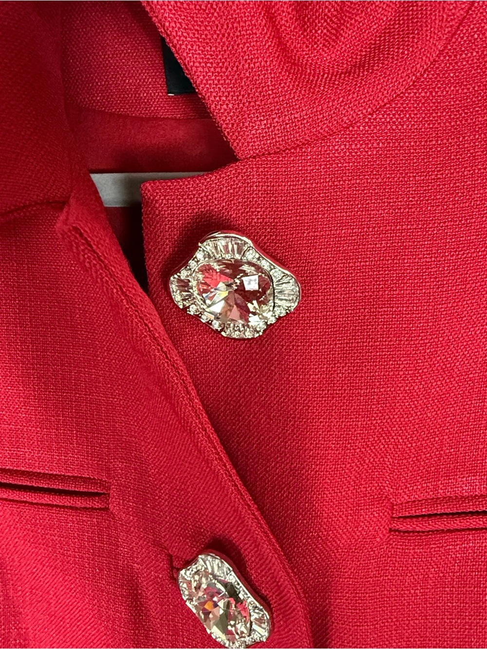 Nana Jacqueline Vanessa Blazer in Red - Picture 6 of 11
